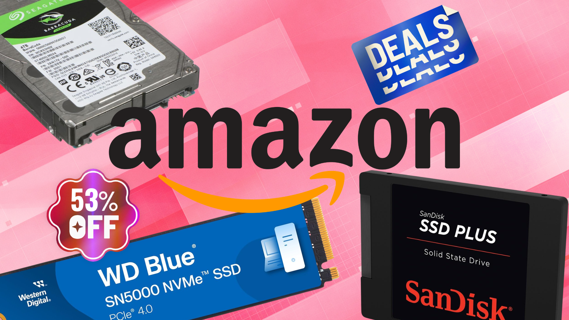 Amazon's early spring sale brings savings up to 53% off SSD and HDD storage