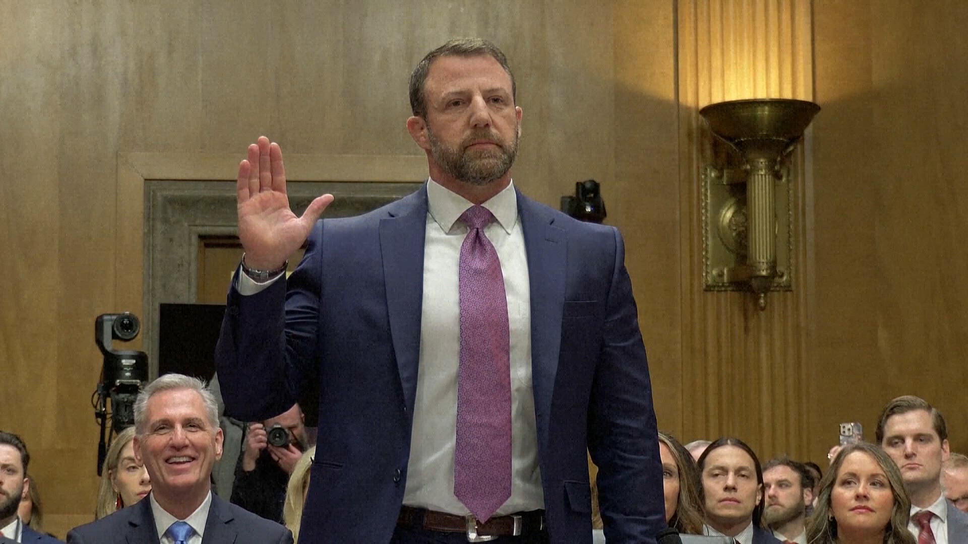 Senate confirms Markwayne Mullin for DHS secretary