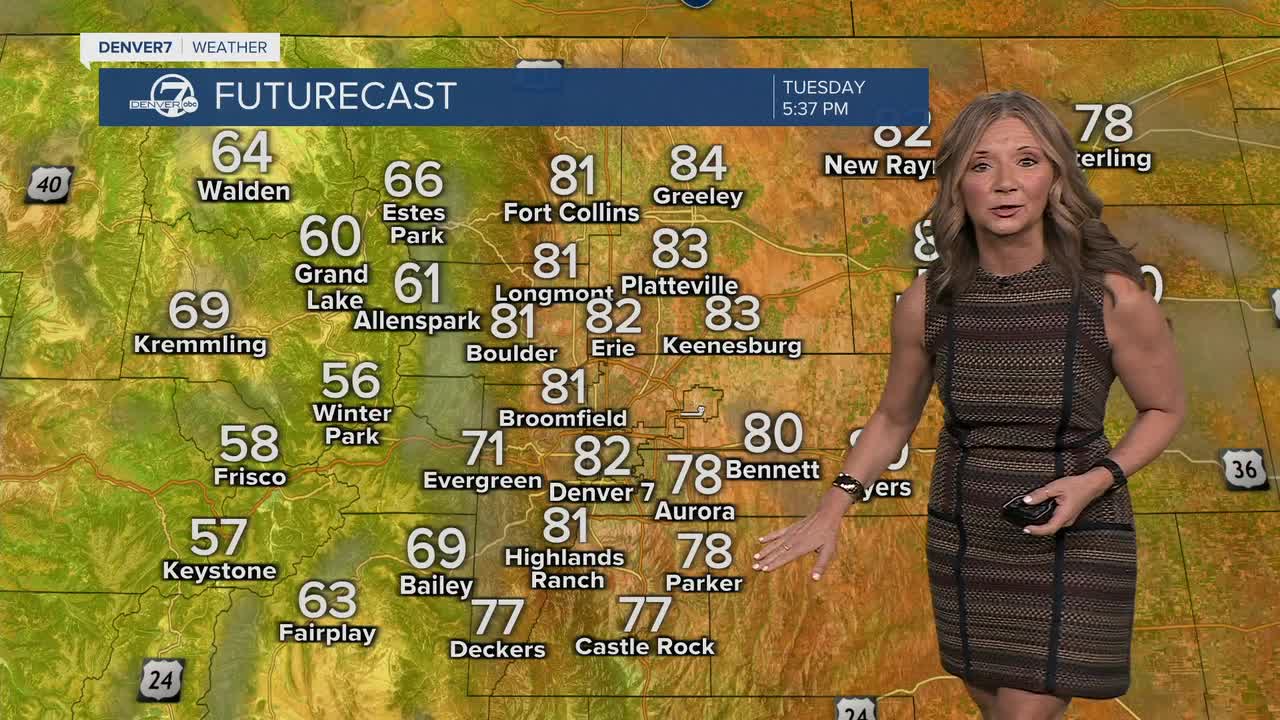 More record-breaking heat for Denver over the next two days