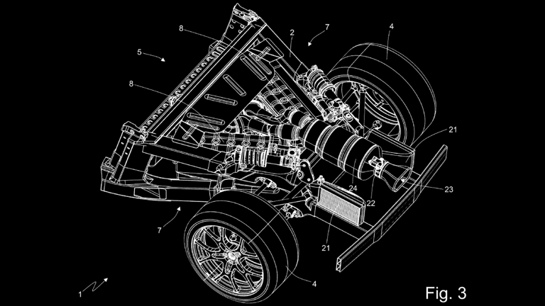 Ferrari patents a V12 engine unlike anything you've ever seen