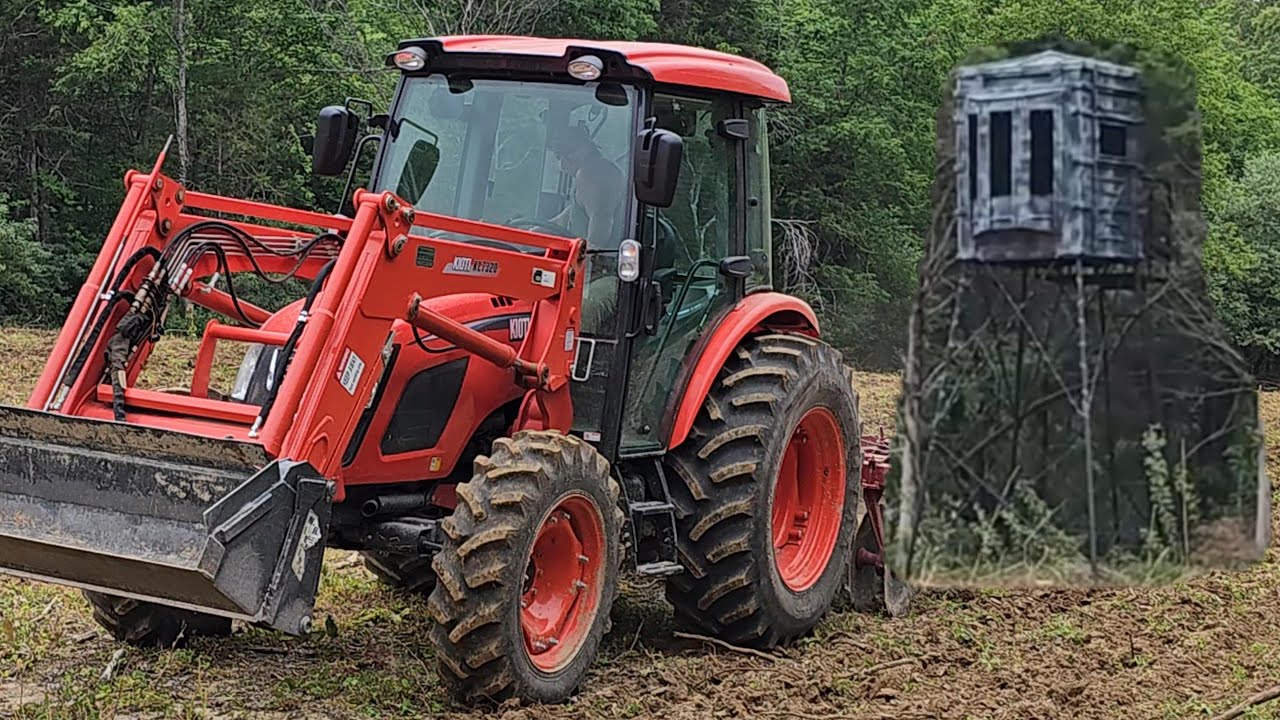 How to expand a food plot in the woods using powershuttle & chisel disc