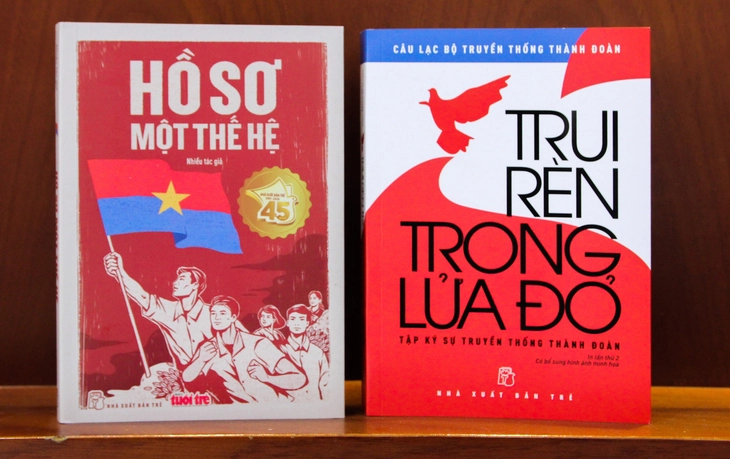 Hai tựa sách mừng ngày thành lập Đoàn 26-3