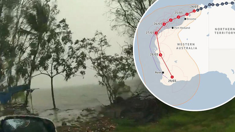 WA braces for Narelle’s revival as cyclone tracks 'very unusual' path ...