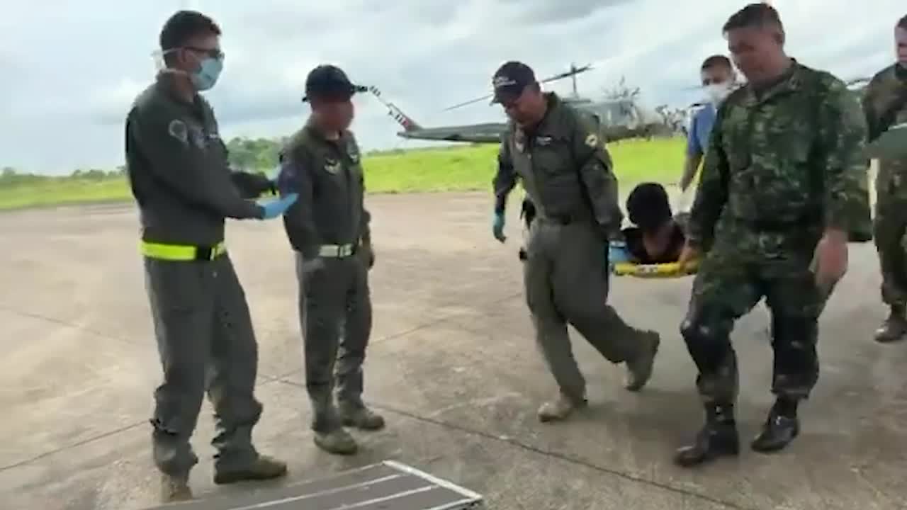 Dozens of soldiers injured after military plane crashes in Colombia ...