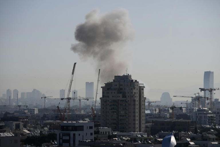 Iran launches fresh waves of missiles into Israel, 6 injured in Tel ...