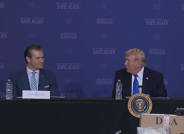 'Pete, I think you said, "Let's do it"': Moment Trump suggests unpopular Iran war was Hegseth's idea