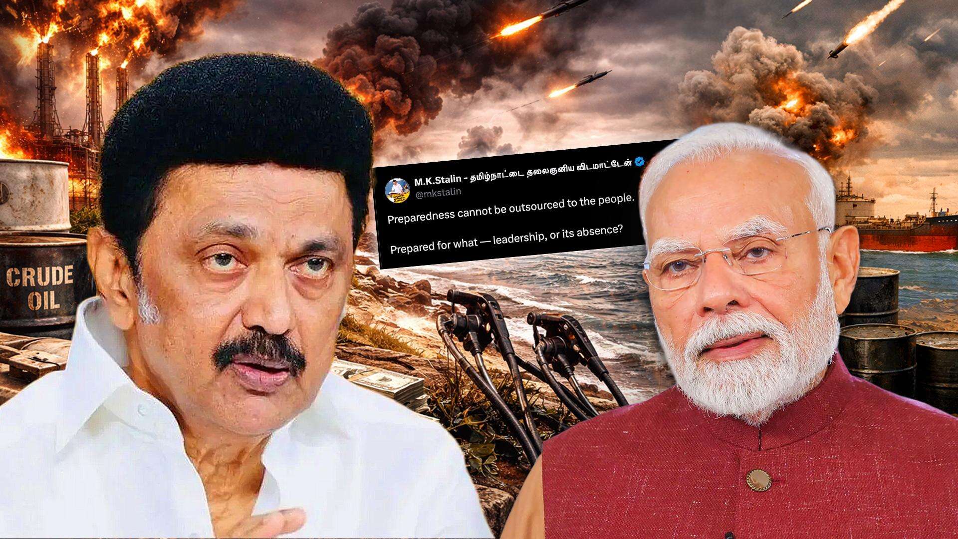 Tamil Nadu CM Stalin questions PM Modi’s preparedness amid West Asia ...