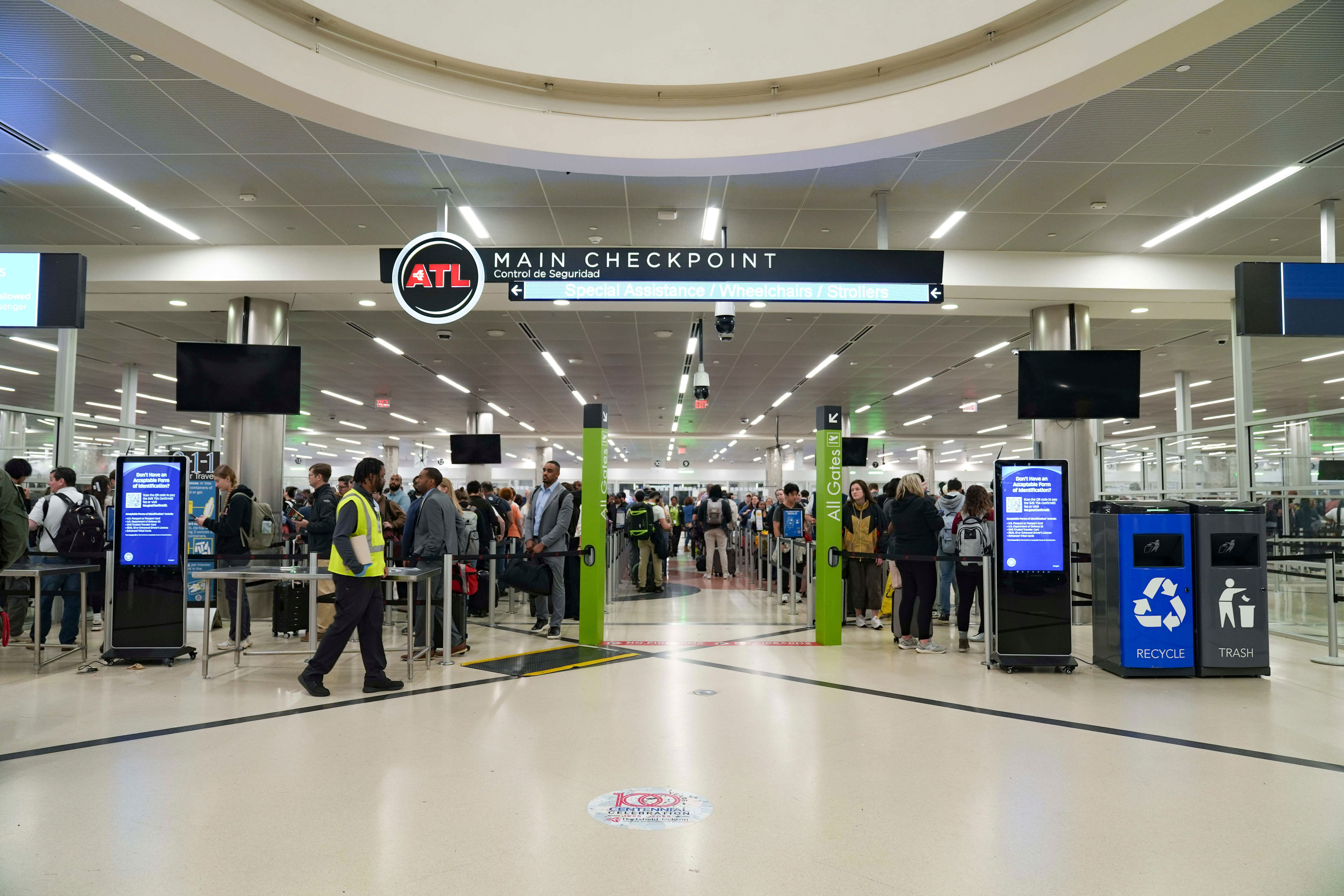 Atlanta airport wait times website back up