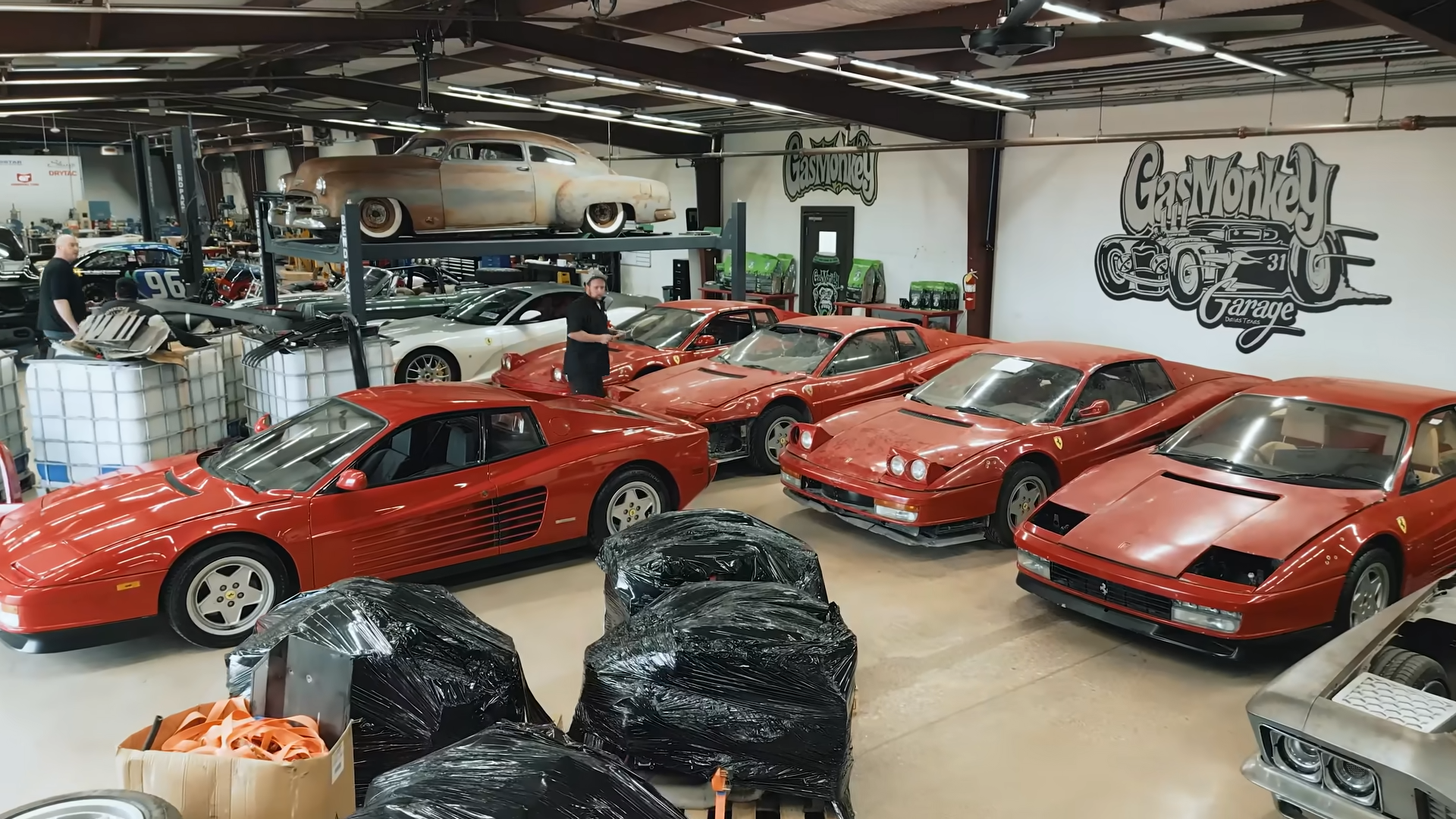 He bought 5 Ferrari - and they came damaged