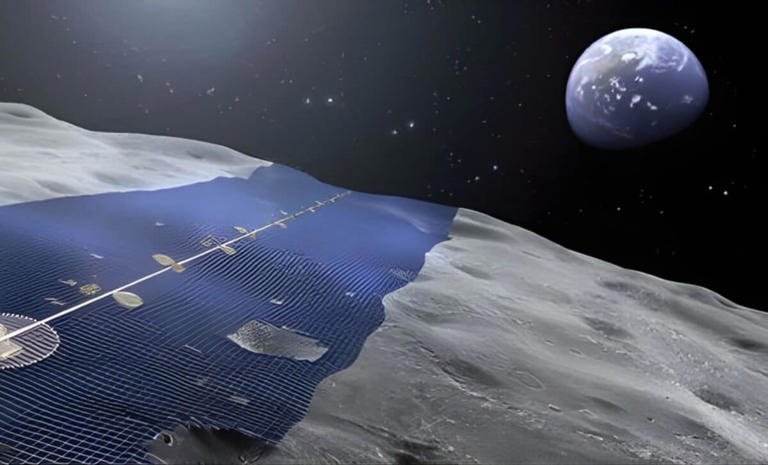 A Japanese team plans to build a 6,800-mile solar ring belt on the moon ...