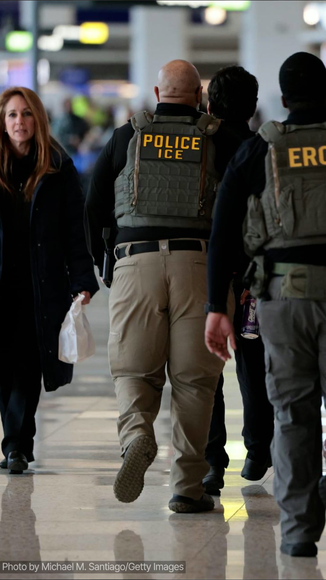 US airports at risk of shutdown as Trump deploys ICE agents