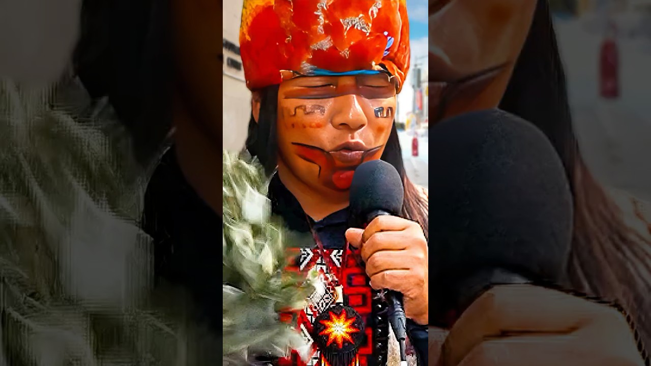 What is an Amazonian shaman doing in NYC?