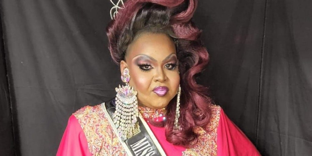 drag queen pink dress Jewels Pink Dress Drag Race