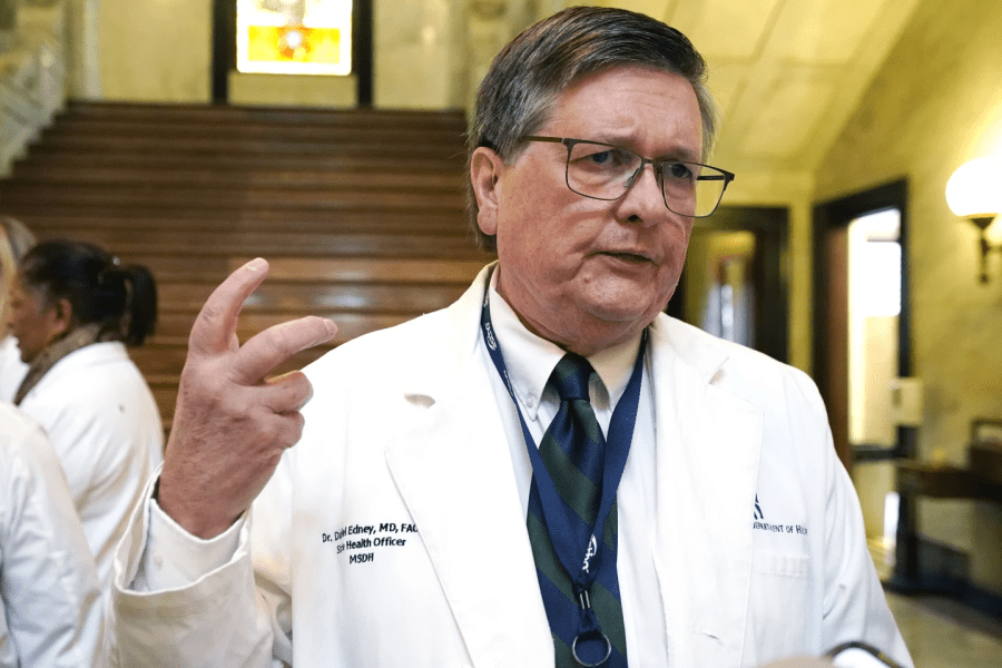 Dr. Edney responds to being on list for CDC director