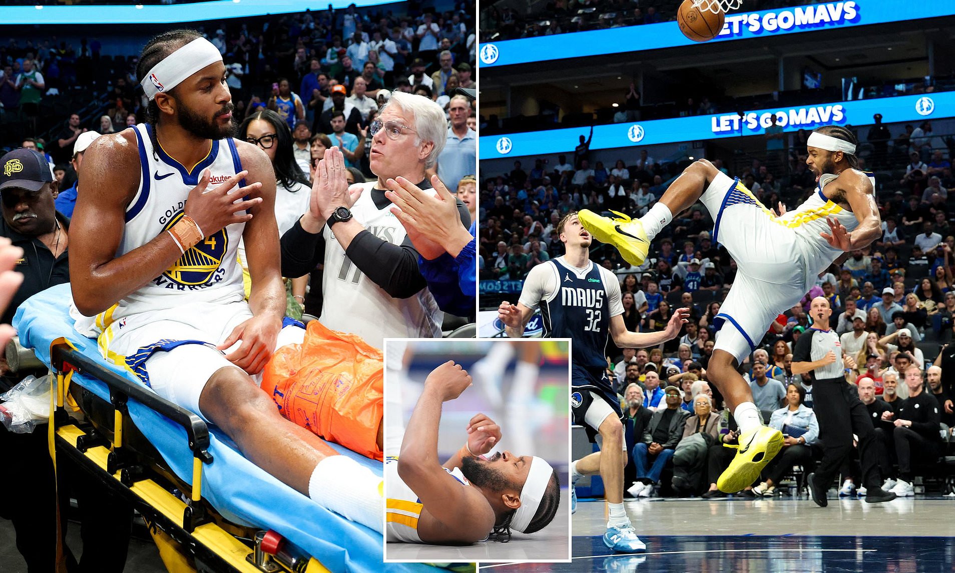 Horror as NBA star suffers all-time sickening knee injury and is ...