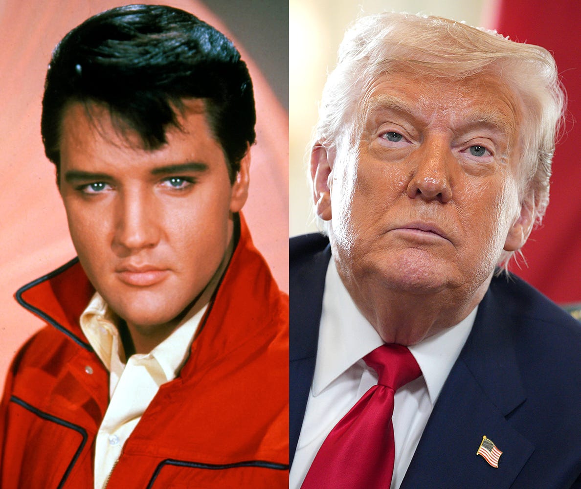 Ain't no friend of mine? Trump muses about fighting Elvis during ...