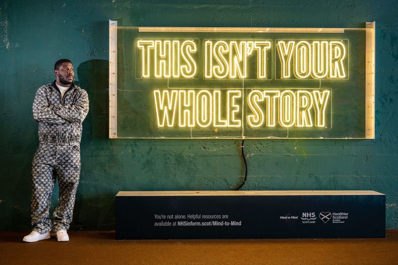 Ayrshire rapper Bemz unveils powerful message in Alloway Railway Tunnel