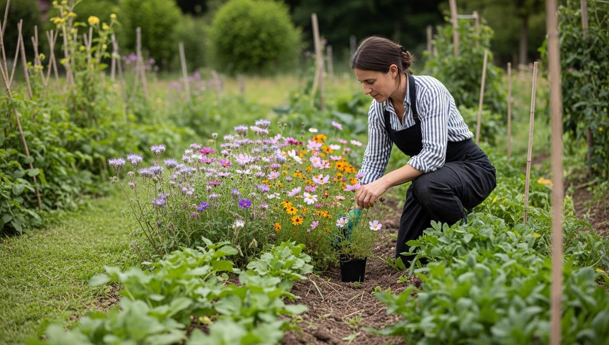 These flowers attract precious insects to your vegetable garden when ...