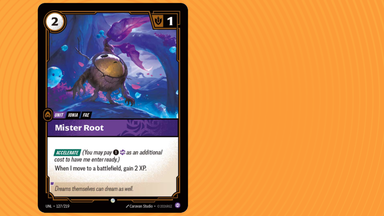 Mister Root is coming to Riftbound Unleashed — here's his card