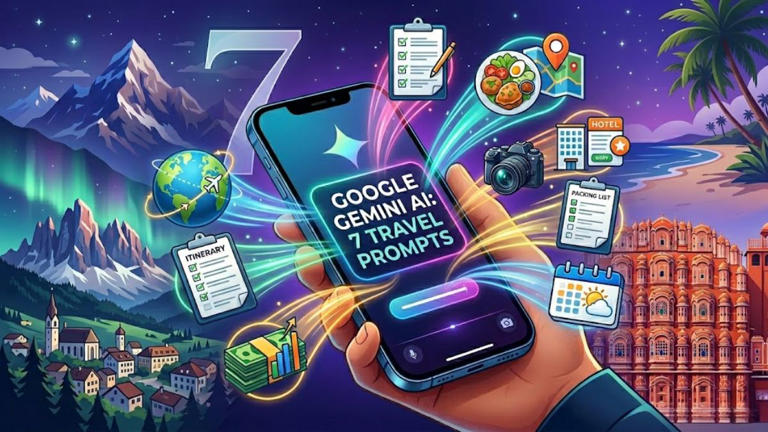 7 Google Gemini Prompts for Travel Planning