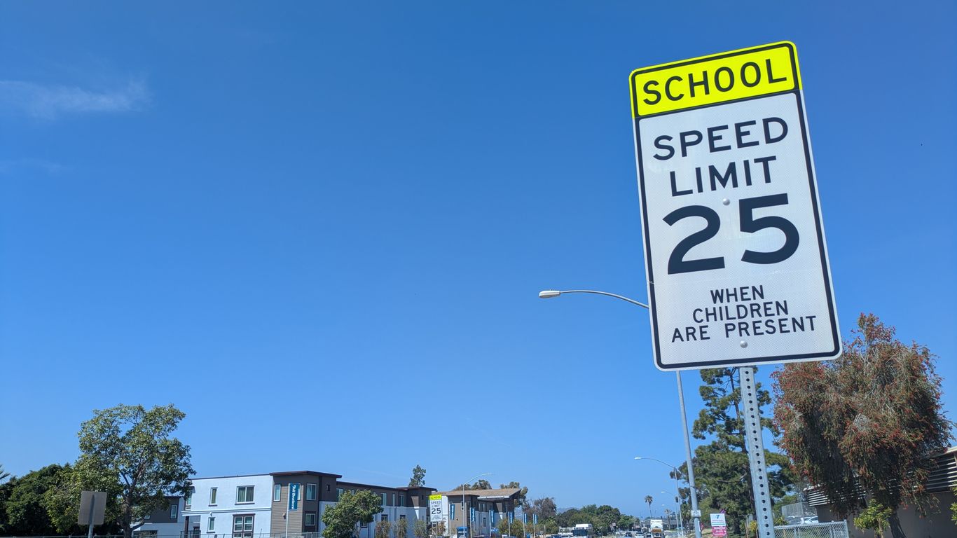 San Diego starts lowering speed limits around schools