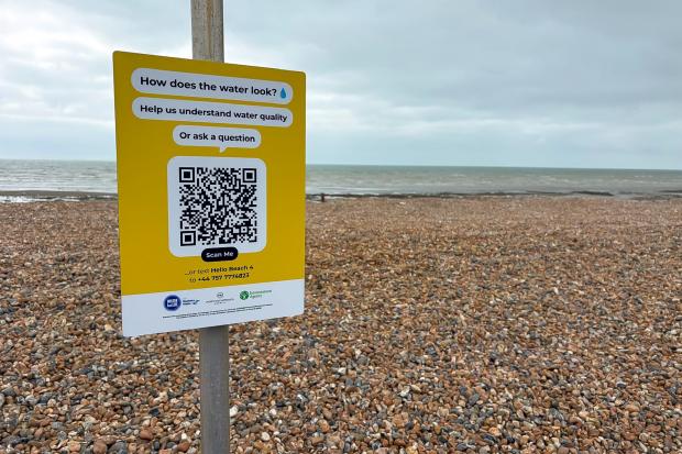 AI-powered signs installed on seafront to share and collect pollution ...