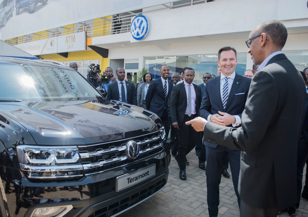 Global automaker Volkswagen shuts down Rwanda exit rumours, unveils ...