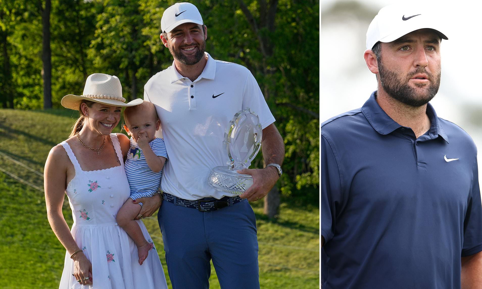 Scottie Scheffler forced to withdraw from Houston Open, and it's a ...
