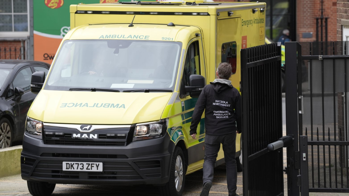 Replacement ambulances delivered after London arson attack
