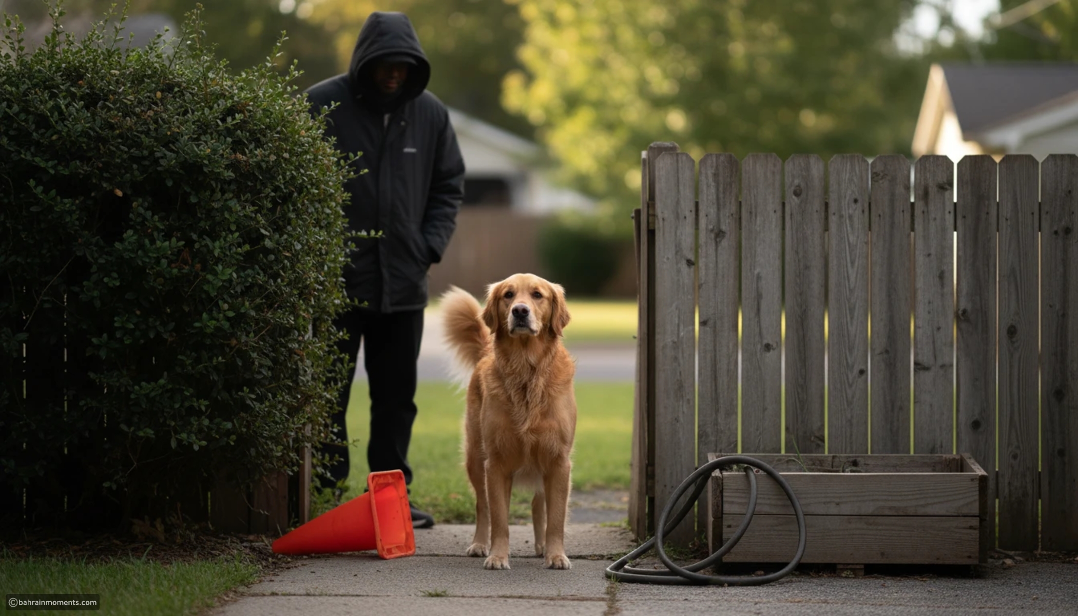 Illustration of Why Do Dogs Bark At Yard Noises