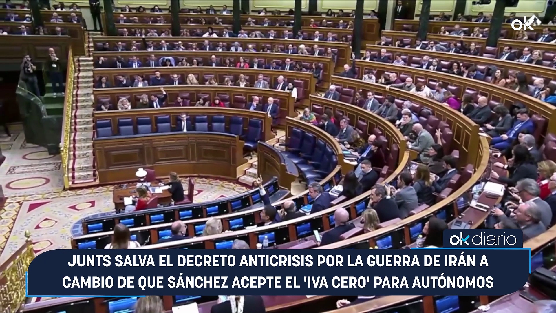 Junts salva el decreto anticrisis por la guerra de Irán a cambio de que ...