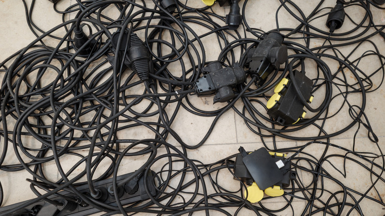The 5-second paper towel trick that'll change how you store extension cords