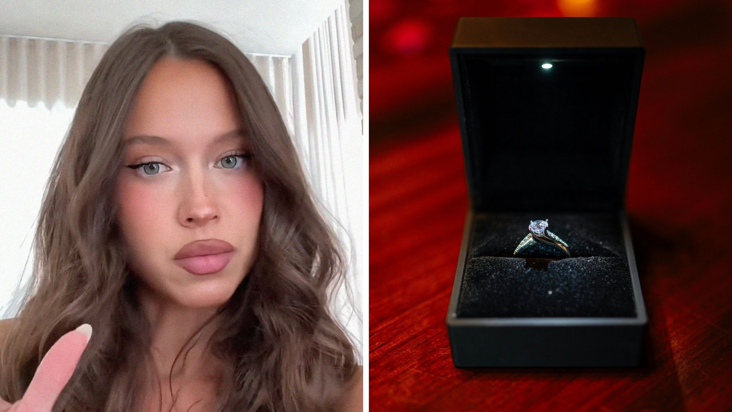 Man buys ring box from jewelry company. Then they DM his girlfriend ...