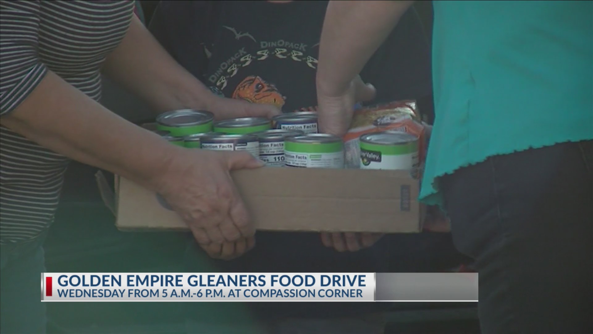 Golden Empire Gleaners food drive set for March 25 at Compassion Corner