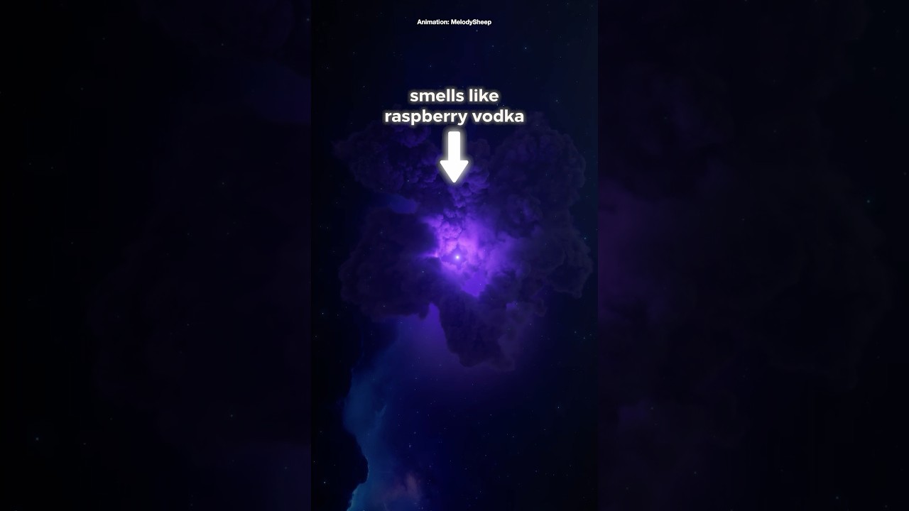 I discovered space smells like raspberries! 🍇