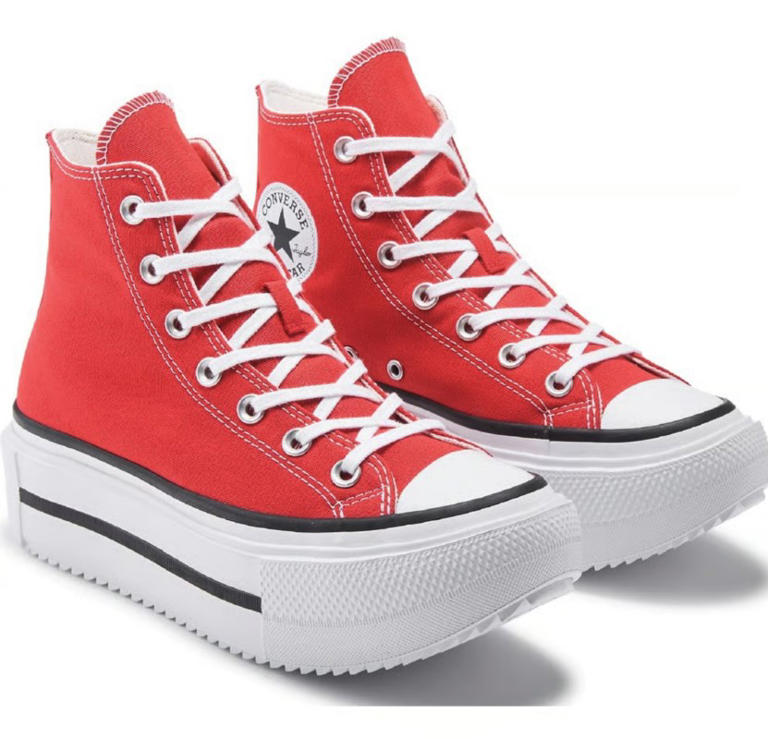 Trendy $85 red Converse shoes are on sale for $40: 'Modern spin on a ...