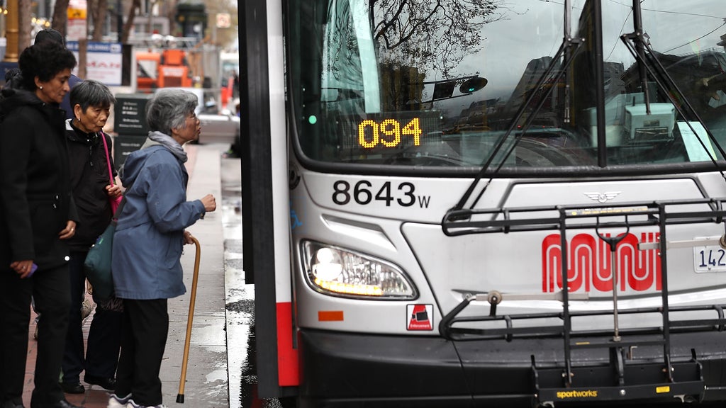 Pedestrian dies in San Francisco after being hit by Muni bus