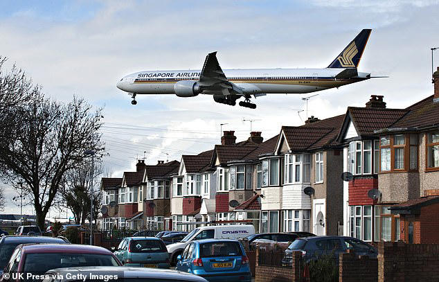 Revealed: The 250 worst postcodes for airplane 'flight blight'... Is ...