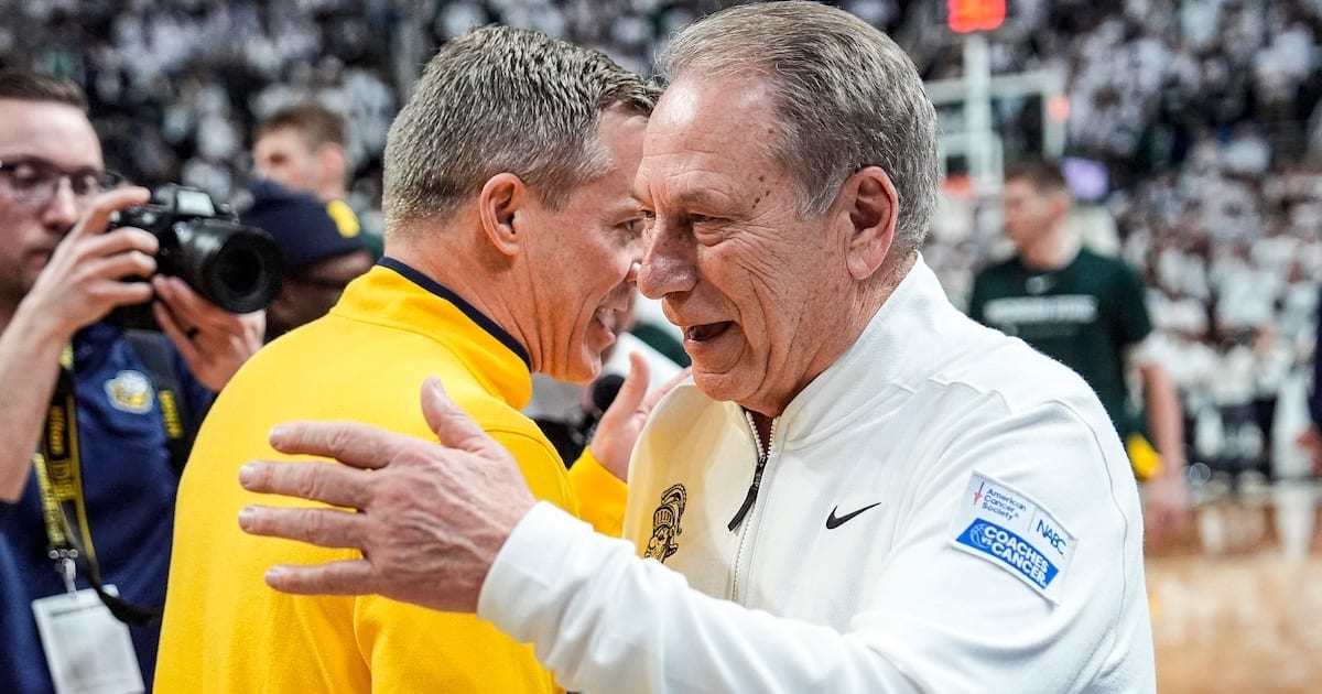 Tom Izzo hoping to face Michigan in national championship game: 'Maybe ...