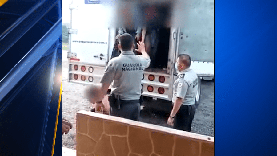 239 migrants found locked in trailer box, Mexico plans to repatriate adults