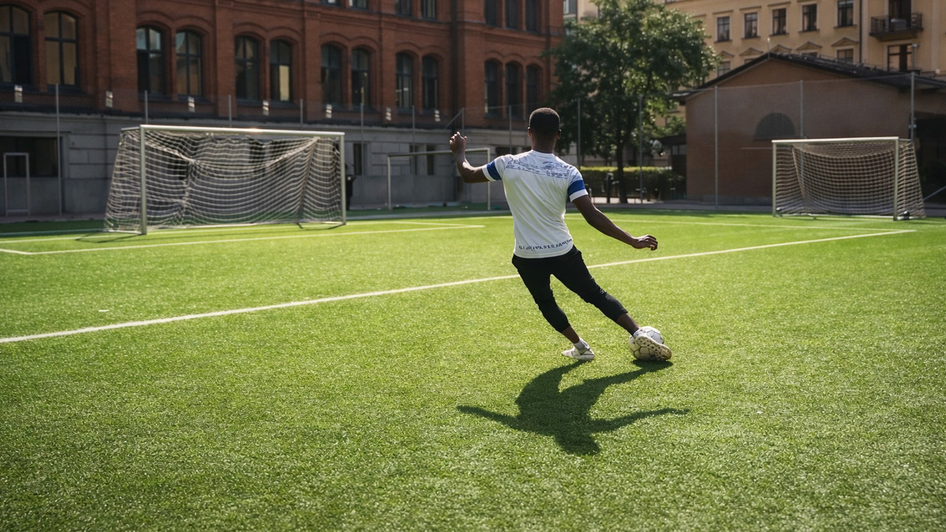 Turning shots into goals in football