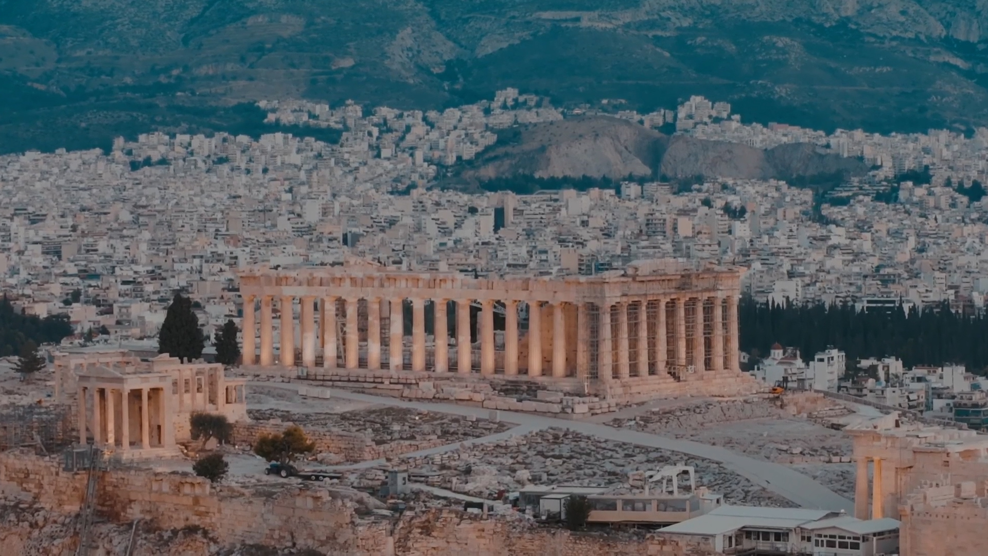 Ruins in Greece, explored from above, part 1