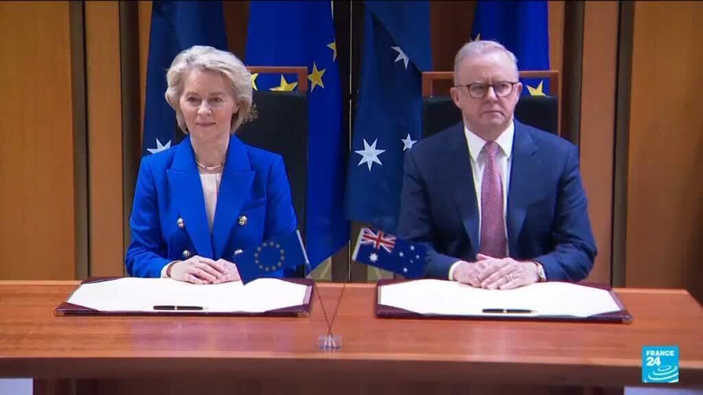 EU and Australia sign free trade deal and boost defence cooperation