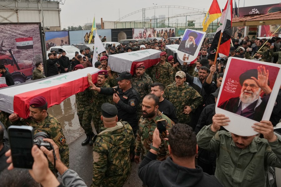 Iranian supporters in Iraq hit by airstrikes