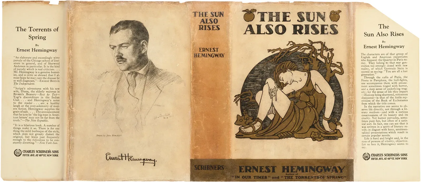8. The Sun Also Rises – Ernest Hemingway (1926) (Image Credits: Heritage Auctions. Cropped by uploader., 