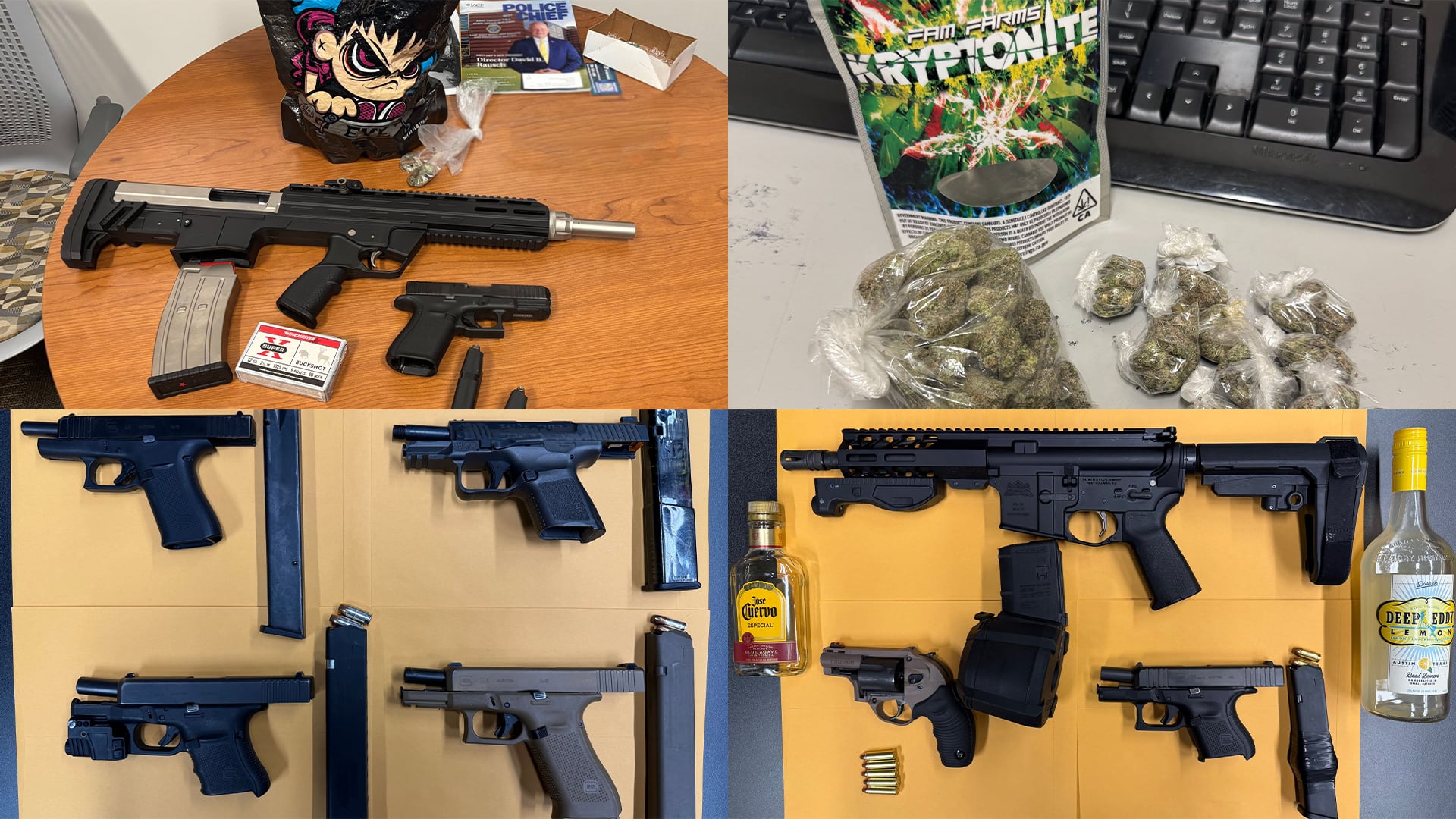 Guns, drugs seized during police operation targeting 'problem spots' in ...