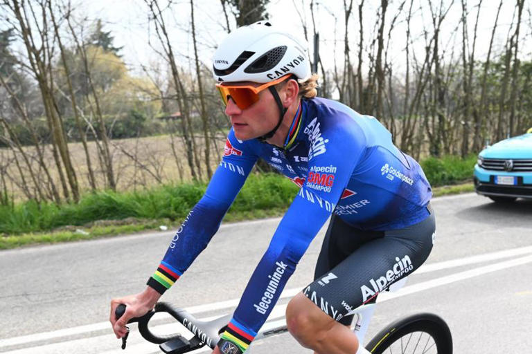 Mathieu Van der Poel de retour à l'entraînement trois jours après sa ...
