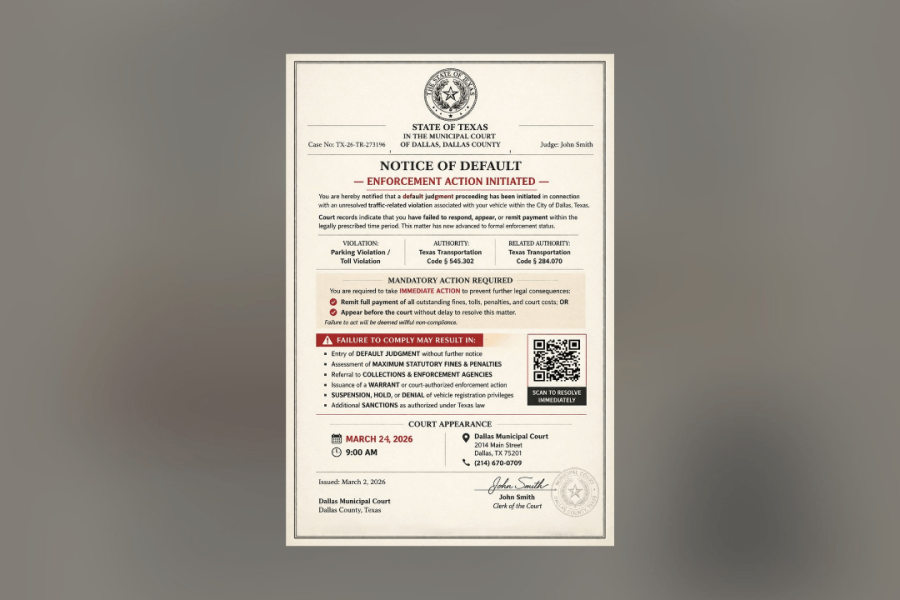 Fake court notice scam targets residents, Palestine police warns