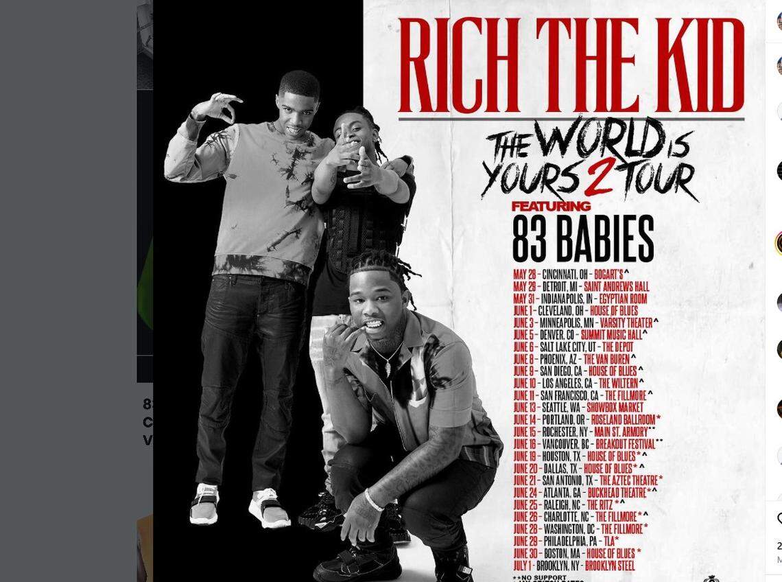 2nd member of NC rap group 83 Babies shot in Durham within 2 weeks