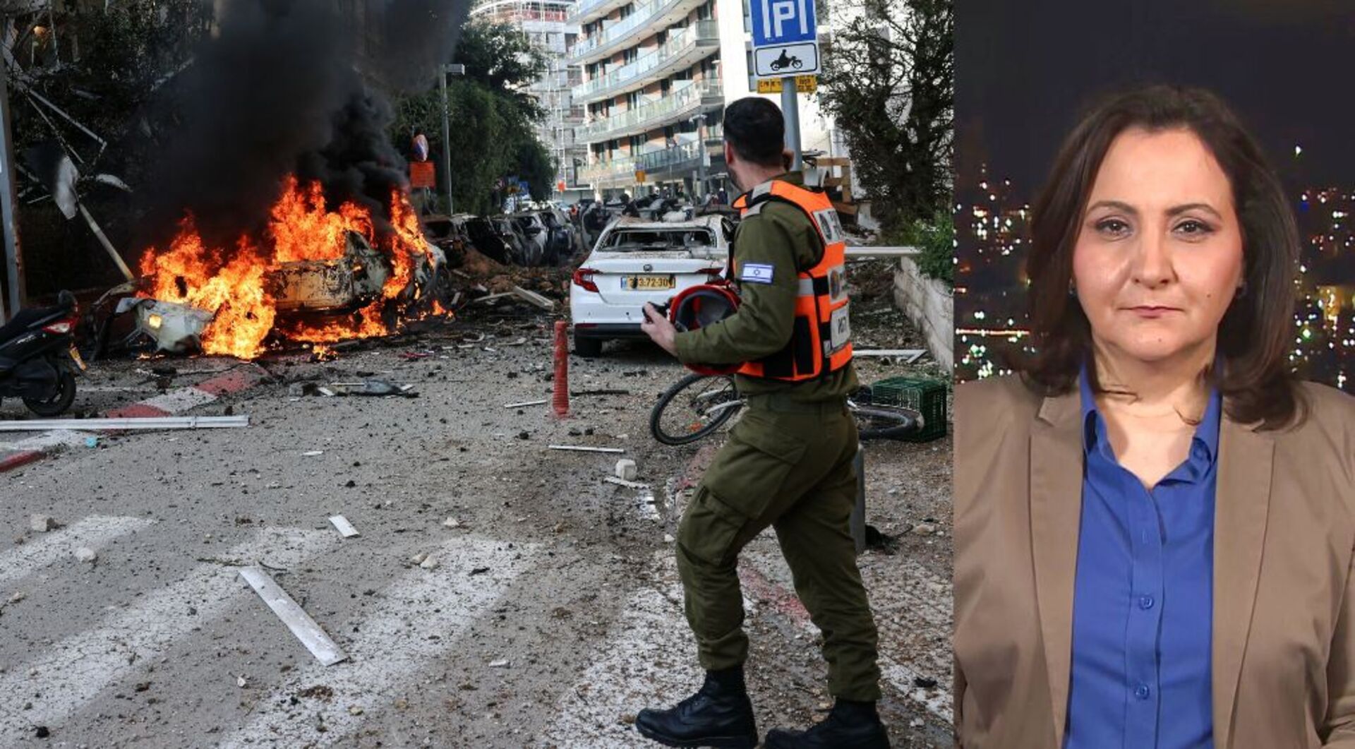 Iranian missiles and Hezbollah rockets hit Israel, causing widespread ...